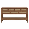 Soma 62 Inch Rattan Console Table