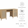 Soma 63" Office Desk in Oak