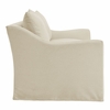 Somerset 70" Linen Blend Slipcovered Loveseat