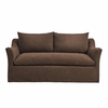 Somerset 70" Linen Blend Slipcovered Loveseat