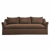 Somerset 92" Linen Blend Slipcovered Sofa
