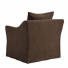 Somerset Linen Blend Slipcovered Armchair