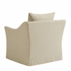 Somerset Linen Blend Slipcovered Armchair