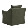 Somerset Linen Blend Slipcovered Armchair