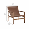 Sonora Leather Sling Chair
