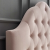 Sovereign Full Diamond Tufted Performance Velvet Headboard in Pink
