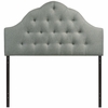 Sovereign King Fabric Headboard in Gray