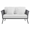 Stance Outdoor Patio Aluminum Loveseat