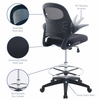 Stealth Drafting Chair in Black
