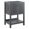 Steam 23" Bathroom Vanity Cabinet in Gray