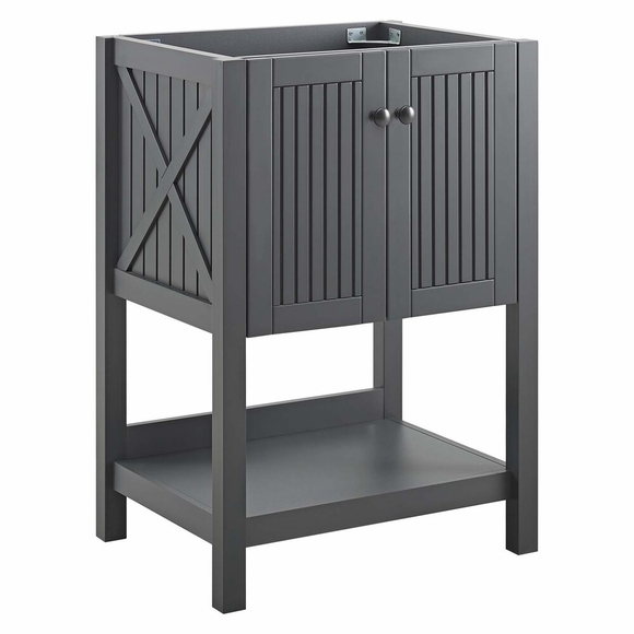 Steam 23" Bathroom Vanity Cabinet in Gray