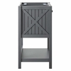 Steam 23" Bathroom Vanity Cabinet in Gray