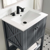 Steam 23" Bathroom Vanity Cabinet in Gray