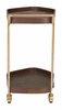 Stela Bar Cart in Walnut