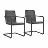Stellan Curved Back Boucle Upholstered Dining Chair Set of 2