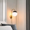 Stellar 1-Light Wall Sconce in Opal Satin Brass