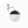 Stellar 1-Light Wall Sconce-MID-5655 in Opal Polished Nickel
