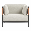 Stirbe Armchair in Gray