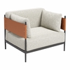 Stirbe Armchair in Gray