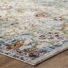 Success Manuka Distressed Vintage Floral Lattice 4x6 Area Rug in Multicolored