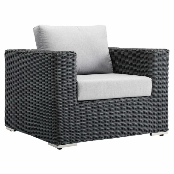 Summon Outdoor Patio Fabric Sunbrella&reg; Armchair