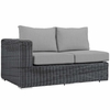 Summon Outdoor Patio Sunbrella Left Arm Loveseat