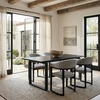 Sundar Dining Table in Black