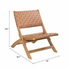 Sunflare Lounge Chair in Brown