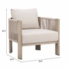 Sunlit Springs Accent Chair in Gray
