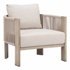 Sunlit Springs Accent Chair in Gray