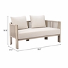 Sunlit Springs Sofa in Gray