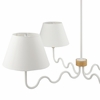 Sunlit Squiggle 4-Arm Pendant Light