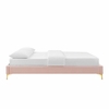 Sutton Queen Performance Velvet Bed Frame