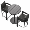 Tahoe 3-Piece Outdoor Patio Aluminum Bar Set