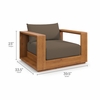 Tahoe 5-Piece Outdoor Patio Acacia Wood Furniture Set