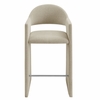 Talia 41 Inch Upholstered Fabric Bar Stool
