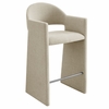Talia 41 Inch Upholstered Fabric Bar Stool