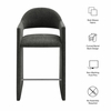 Talia 41 Inch Upholstered Fabric Bar Stool
