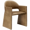 Talia Vegan Leather Dining Armchair