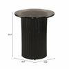Tarn Side Table in Black