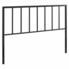 Tatum Full Metal Headboard in Black
