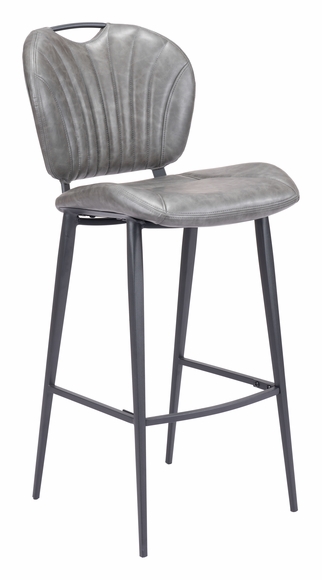 Terrence Barstool in Vintage Gray