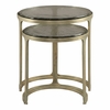 Tessa Nesting Tables - 2-Piece in Brass