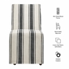 Tessera Striped Slipcovered Dining Side Chair