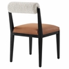 Tessera Upholstered Linen-Blend Slipcovered Dining Chair