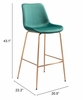 Tony Barstool in Green & Gold