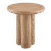 Tori 20 Inch Round Indoor and Outdoor Patio Side Table