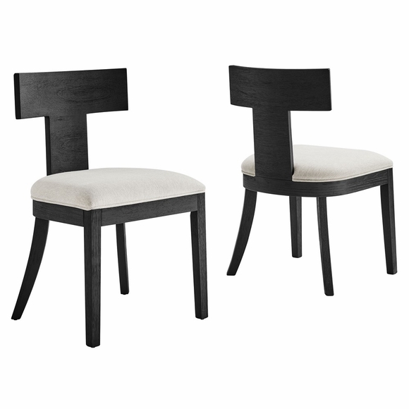 Torian Boucle Fabric Dining Chair Set of 2