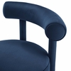 Toulouse Performance Velvet Dining Chair in Midnight Blue