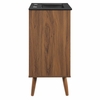 Transmit 18" Bathroom Vanity in Walnut Black